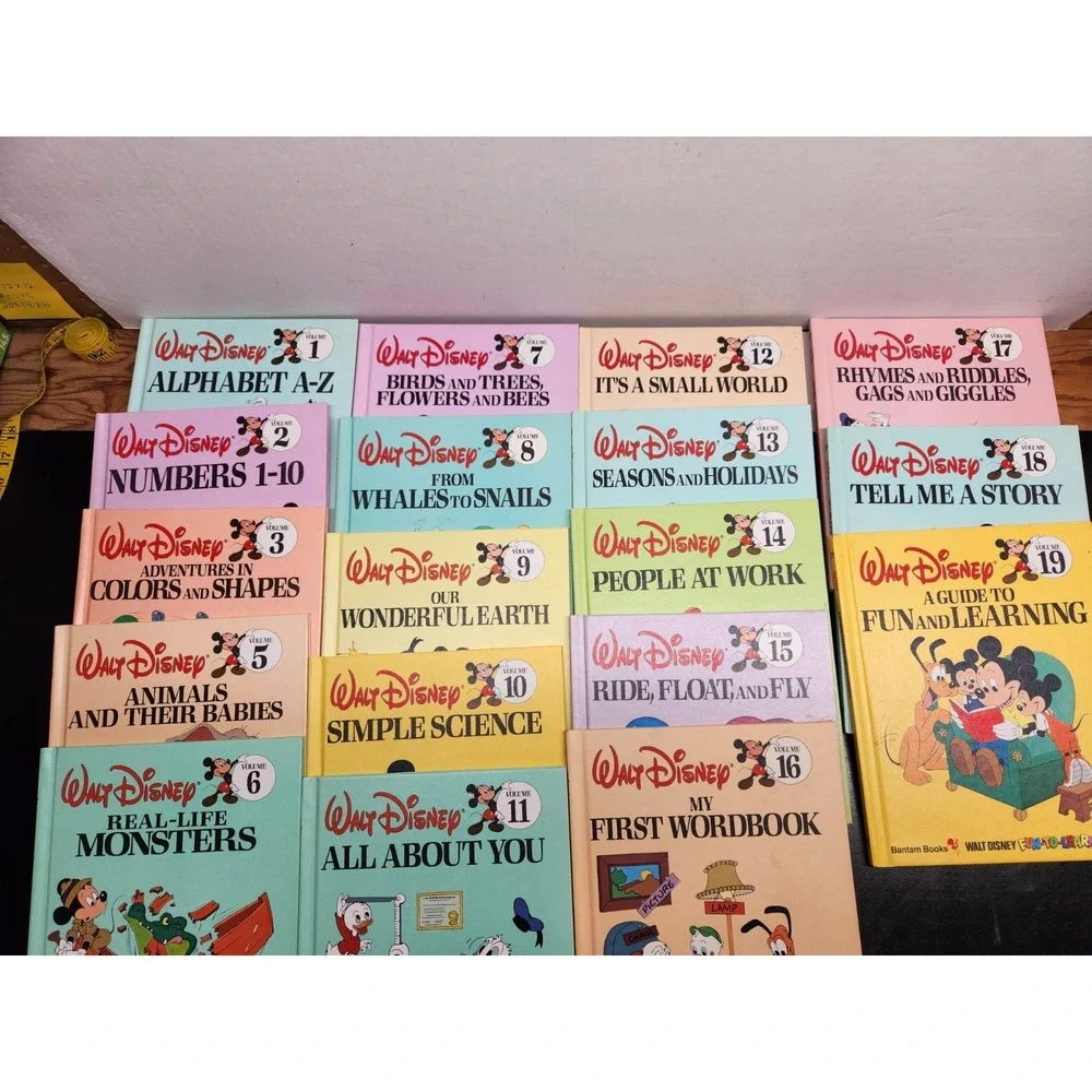 Walt Disney's Fun To Learn Library - Volume 1 to 19 - MISSING # 4 - 1989